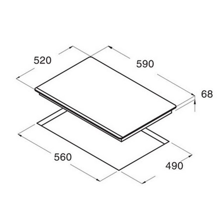 Bếp từ Cata IF 6002 BK - Hàng chính hãng