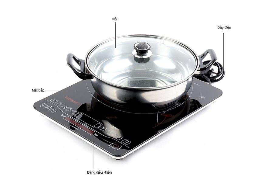 Bếp từ Sanaky SNK-1015BT - Hàng chính hãng