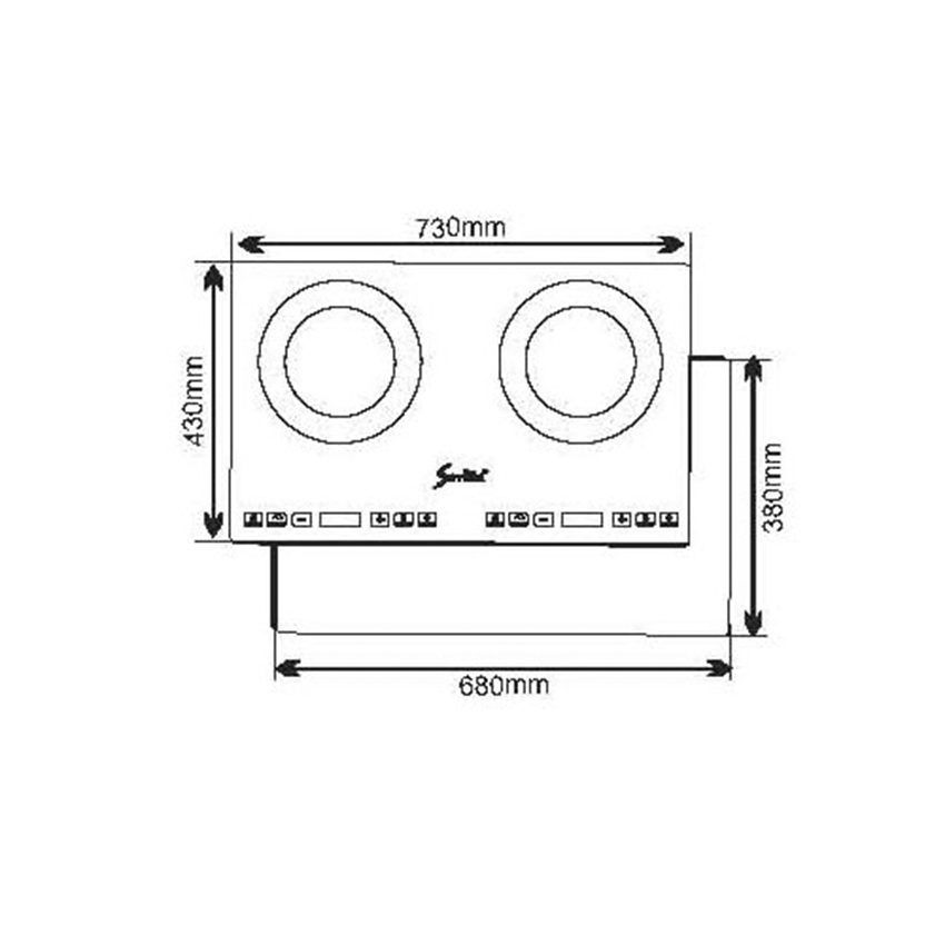 Bếp từ Sevilla SV-73II - Hàng chính hãng