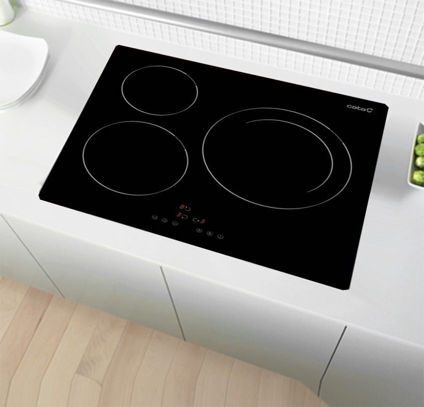 Bếp từ ba âm kính Cata IB 6303BK - Hàng chính hãng