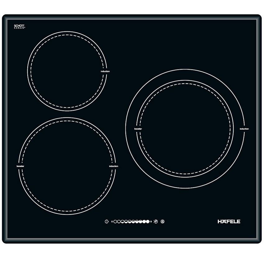 Bếp từ ba âm kính Hafele HC-I603B - Hàng chính hãng