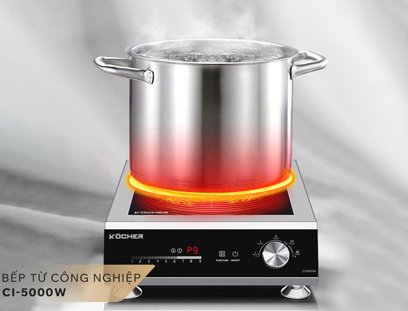 Bếp từ công nghiệp Kocher CI-5000W - Hàng chính hãng