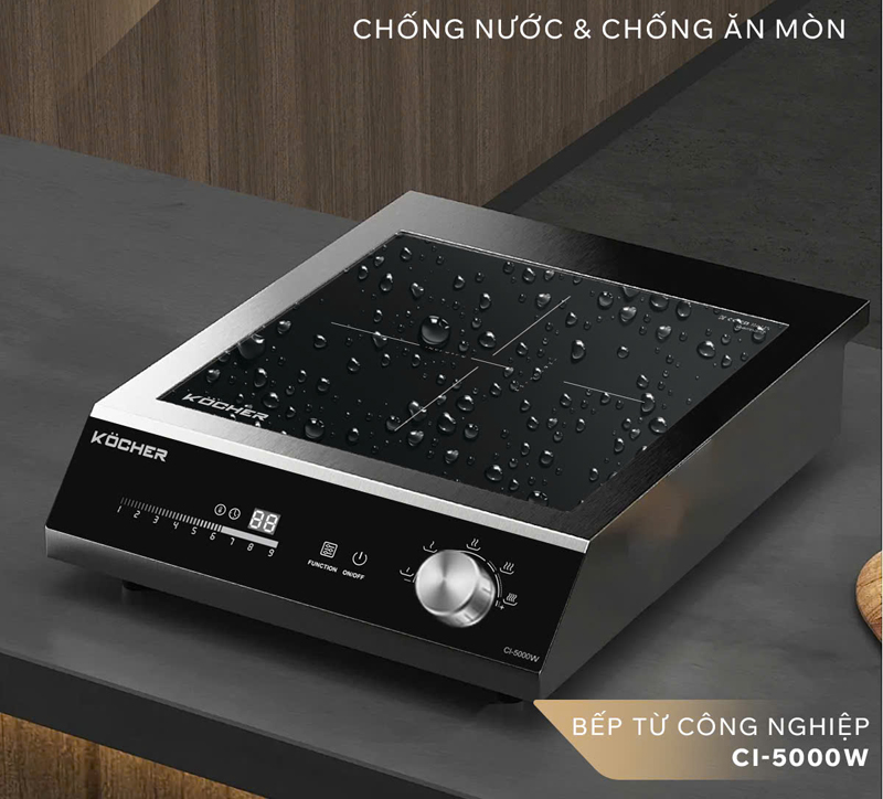 Bếp từ công nghiệp Kocher CI-5000W - Hàng chính hãng