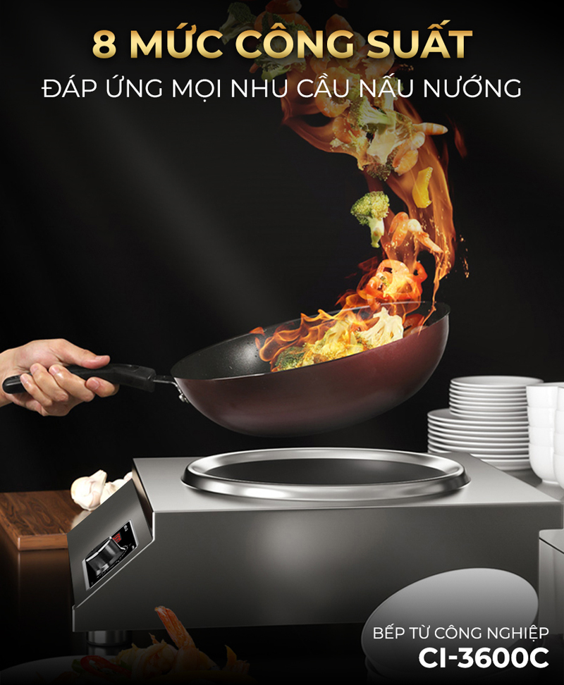 Bếp từ công nghiệp Kocher CI-3600C - Hàng chính hãng