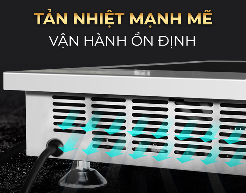 Bếp điện từ đơn công nghiệp Kocher CI-3600F - Hàng chính hãng