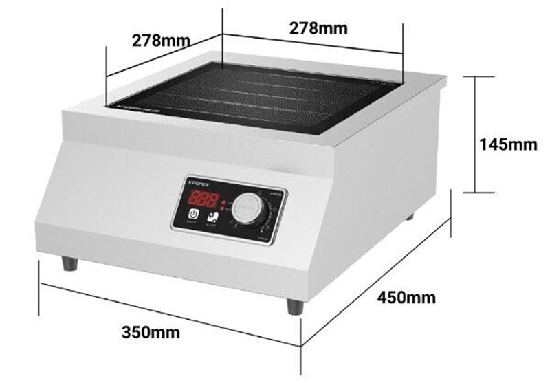 Bếp điện từ đơn công nghiệp Kocher CI-3600F - Hàng chính hãng
