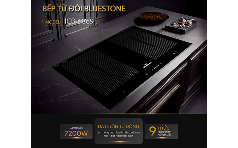 Bếp từ đa vùng nấu BlueStone ICB-6869 - Hàng chính hãng