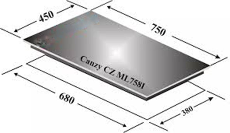 Bếp từ đôi Canzy CZ-ML758I - Hàng chính hãng