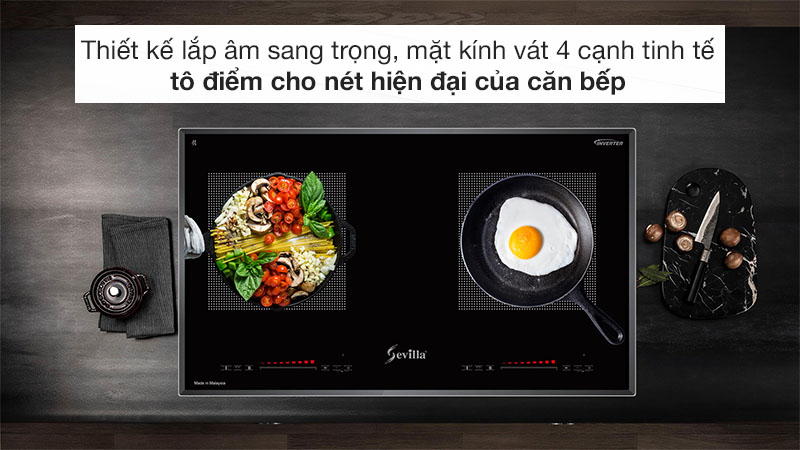 Bếp từ đôi Sevilla SV-MB01 - Hàng chính hãng
