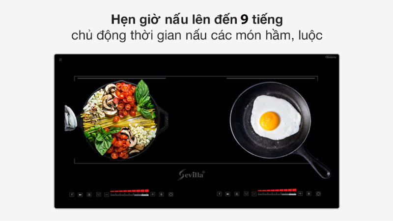 Bếp từ đôi Sevilla SV-MR80 - Hàng chính hãng