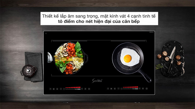 Bếp từ đôi Sevilla SV-MR80 - Hàng chính hãng