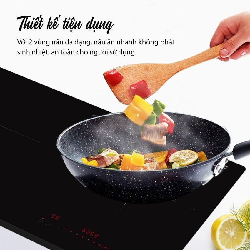 Bếp từ đôi Zemmer IZM 205 B - Hàng chính hãng