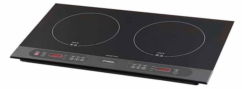 Bếp từ đôi âm kính Steba IK100 - Hàng chính hãng