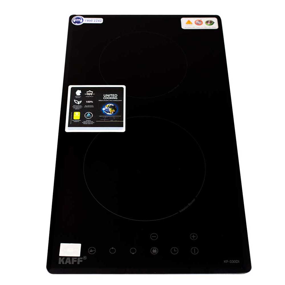 Bếp từ đôi cảm ứng Domino Kaff KF-330DI - Hàng chính hãng