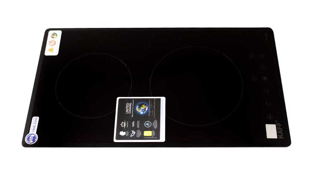 Bếp từ đôi cảm ứng Domino Kaff KF-330DI - Hàng chính hãng