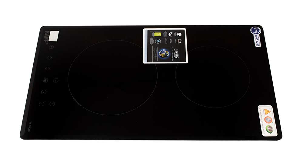 Bếp từ đôi cảm ứng Domino Kaff KF-330DI - Hàng chính hãng