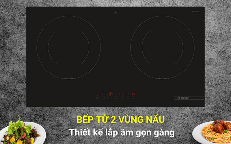 Bếp từ đôi lắp âm Bosch PMI8256EVN - Hàng chính hãng