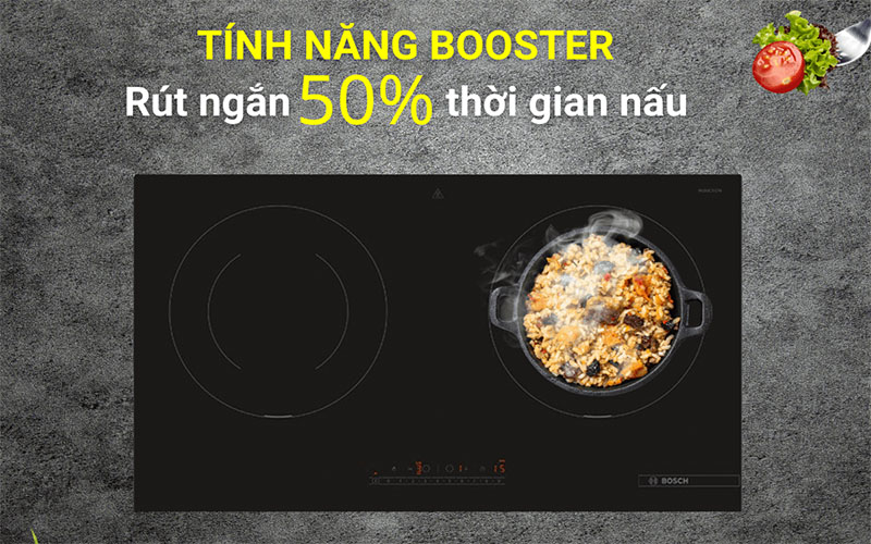 Bếp từ đôi lắp âm Bosch PMI8256EVN - Hàng chính hãng