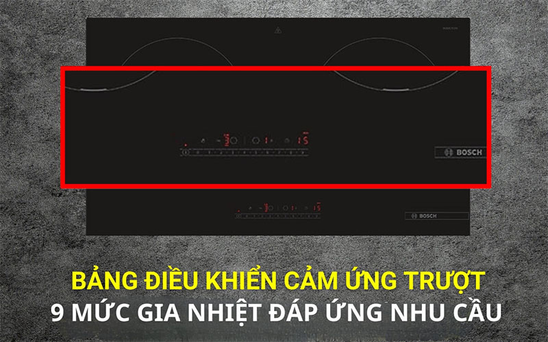 Bếp từ đôi lắp âm Bosch PMI8256EVN - Hàng chính hãng