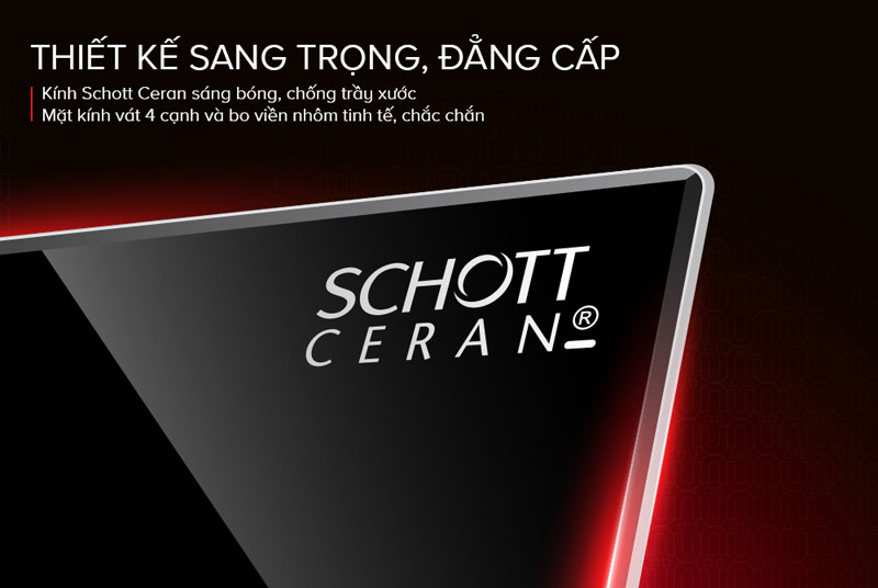 Bếp điện từ đôi Richborn RI7343H28R - Hàng chính hãng