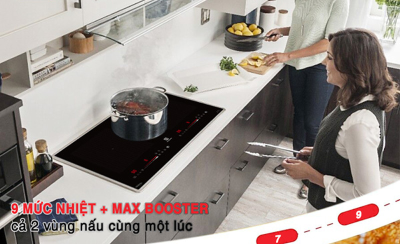 Bếp điện từ đôi Richborn RI7343H28R - Hàng chính hãng