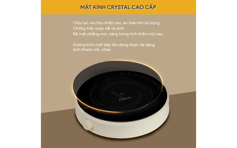 Bếp từ đơn BlueStone ICB-6603 - Hàng chính hãng