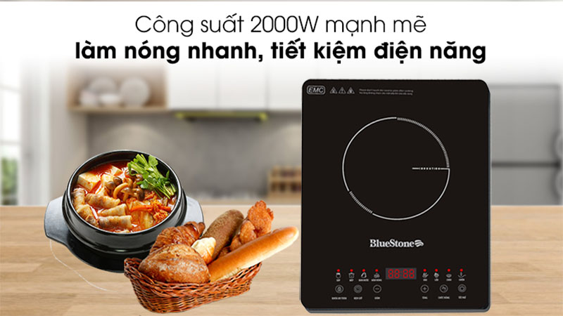 Bếp từ đơn BlueStone ICB-6727 - Hàng chính hãng