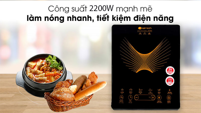 Bếp từ đơn Elmich ICE-3878 - Hàng chính hãng