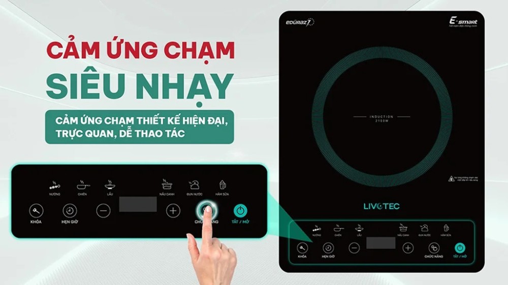 Bếp điện từ đơn Livotec LIS-636  - Hàng chính hãng