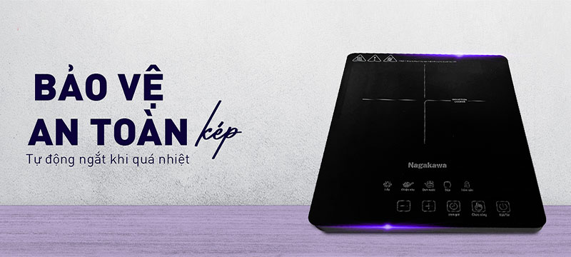 Bếp từ đơn Nagakawa NAG0718 - Hàng chính hãng