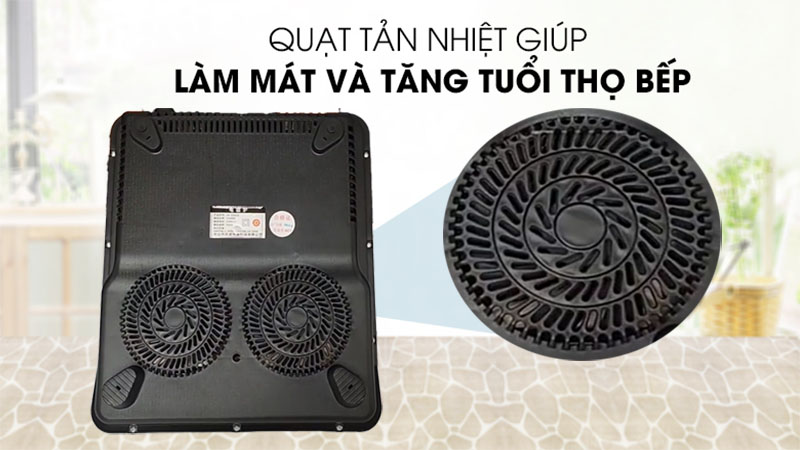 Bếp điện từ đơn công nghiệp HiPower 3500W - Hàng chính hãng