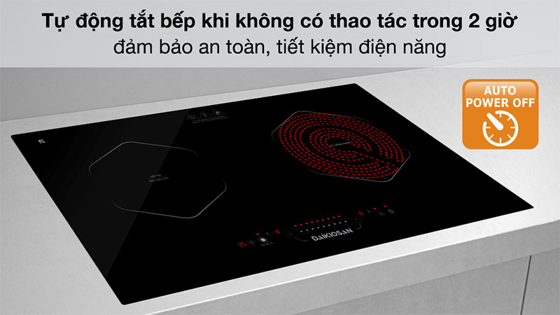 Bếp từ hồng ngoại lắp âm Daikiosan DKC-200002 - Hàng chính hãng