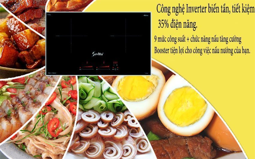 Bếp từ inverter Sevilla SV-M500T - Hàng chính hãng