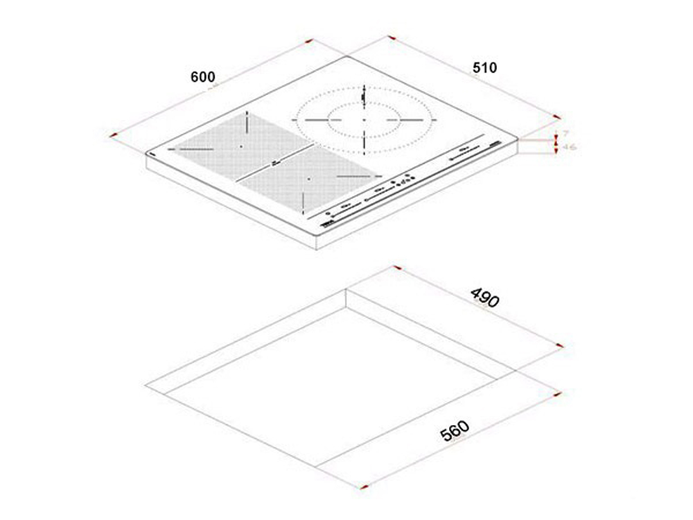 Bếp từ Teka IBC 63010 BK MSS - Hàng chính hãng