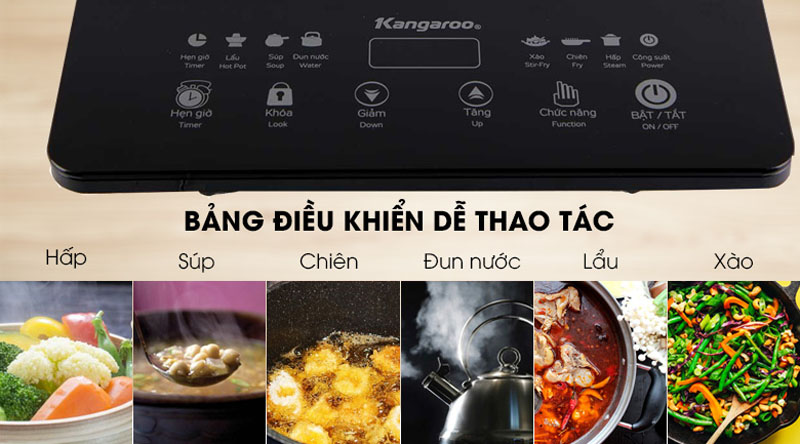 Bếp điện từ đơn Kangaroo KG18IH2  - Hàng chính hãng