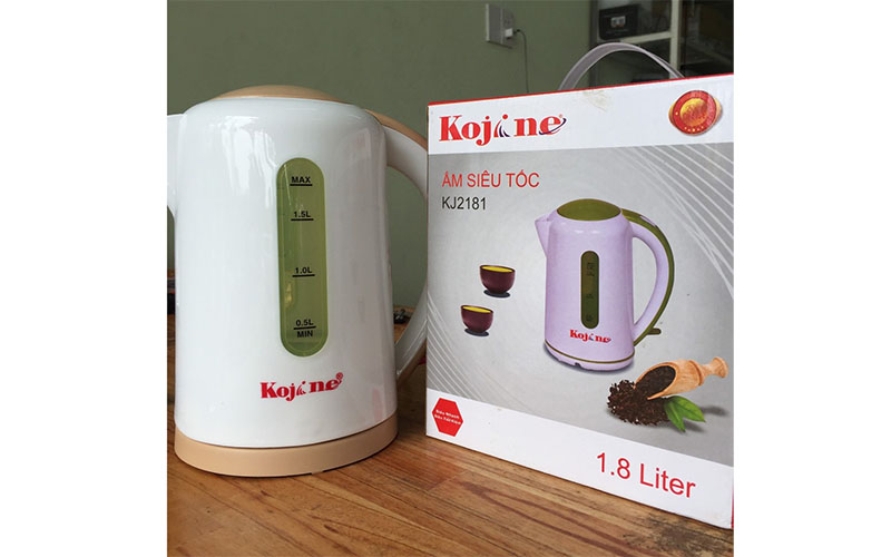 Bình đun nước siêu tốc Kojine KJ-2181 - Hàng chính hãng