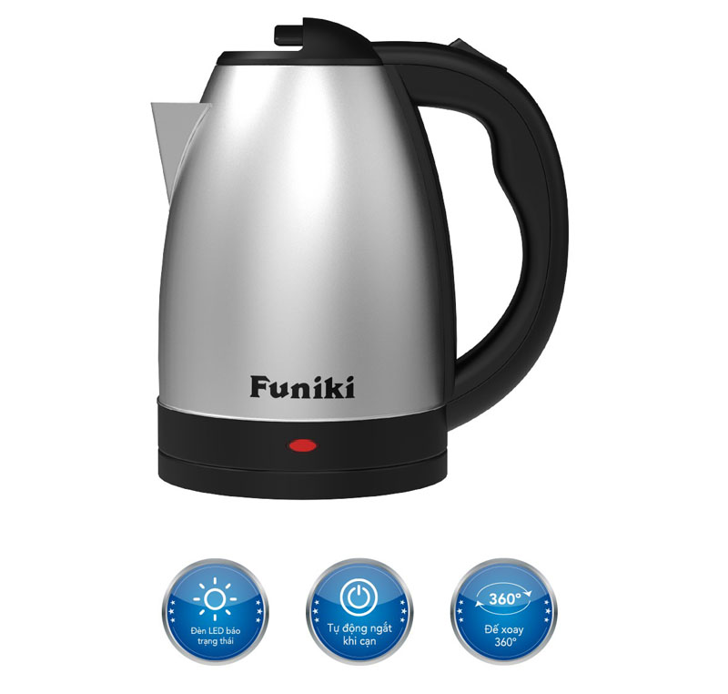 Bình đun siêu tốc Funiki HKT5122 - Hàng chính hãng