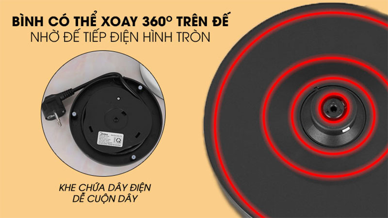 Bình đun siêu tốc Funiki HKT5122 - Hàng chính hãng