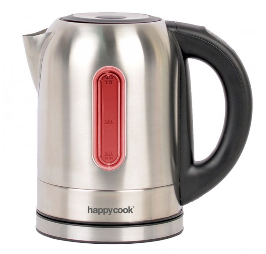 Bình đun siêu tốc inox điện tử Happy Cook HEK-171SD - Hàng chính hãng