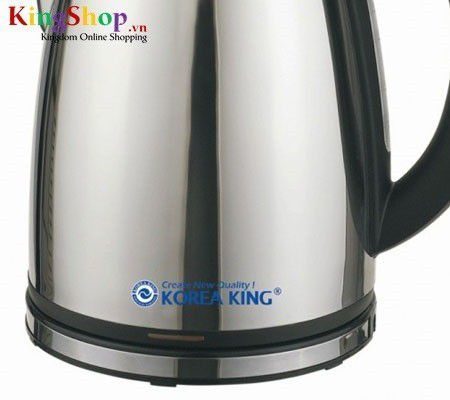 Bình đun siêu tốc Korea King KKT718BS - Dung tích 1.7L - Hàng chính hãng
