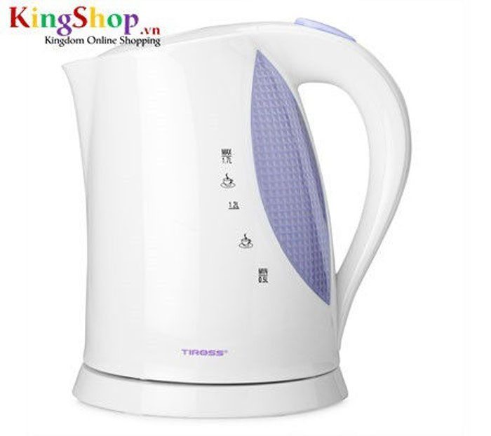 Bình đun siêu tốc Tiross TS490 - Dung tích 1.7L - Hàng chính hãng