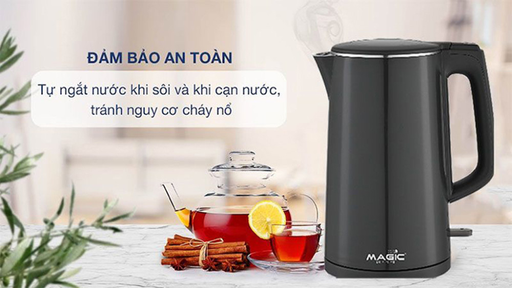 Bình đun siêu tốc Magic Eco AC-43 - Hàng chính hãng