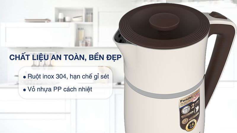 Bình đun nước siêu tốc Funiki HKT5233 - Hàng chính hãng
