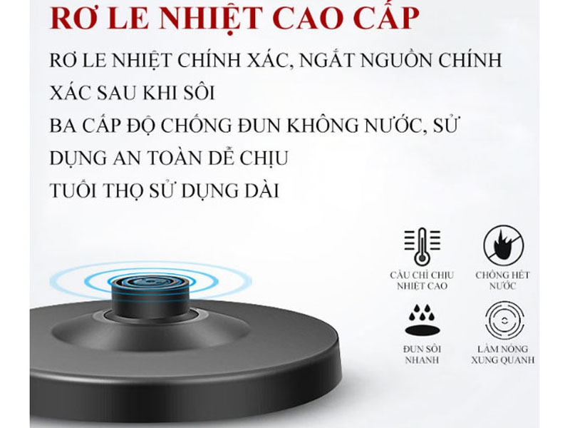 Ấm siêu tốc Tiross TS1368 - Hàng chính hãng