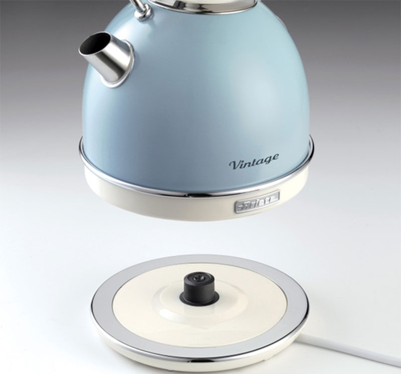 Bình đun siêu tốc tròn 1,7 lít Ariete MOD.2877 - Hàng chính hãng