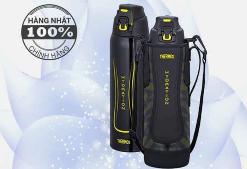 Bình giữ nhiệt Thermos FFZ-1000 BK - Hàng chính hãng