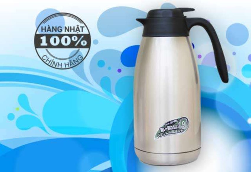 Bình giữ nhiệt Thermos TGS-1900- SBK - Hàng chính hãng