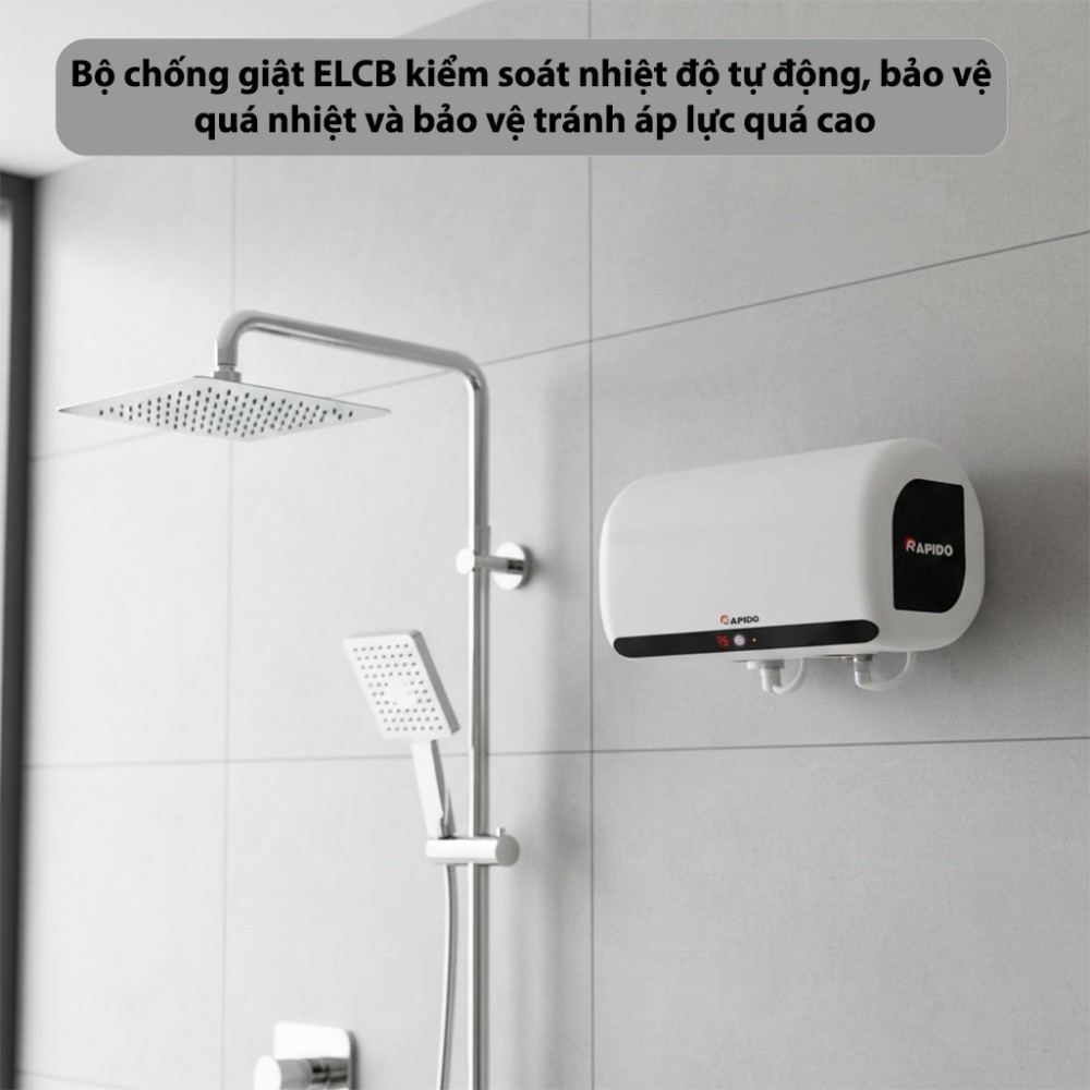 Bình nước nóng Rapido HA20L - Hàng chính hãng