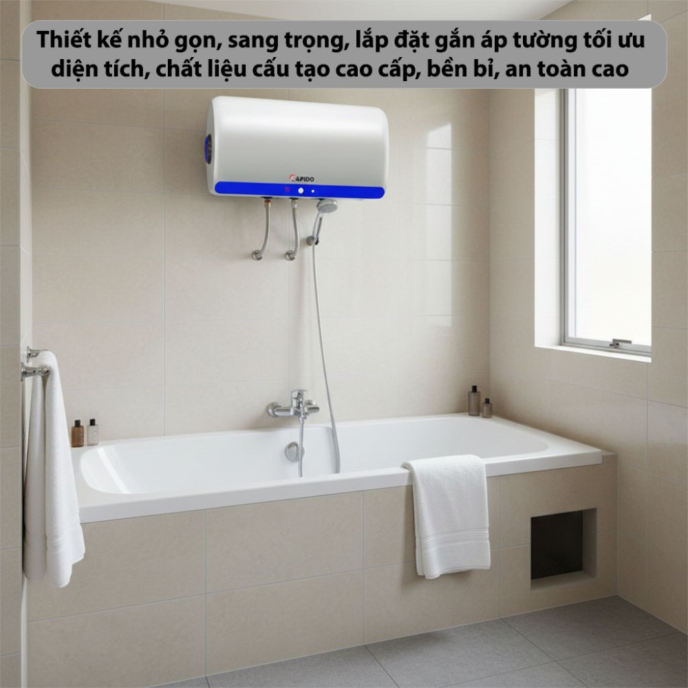 Bình nước nóng Rapido Obel RON-15AD - Hàng chính hãng