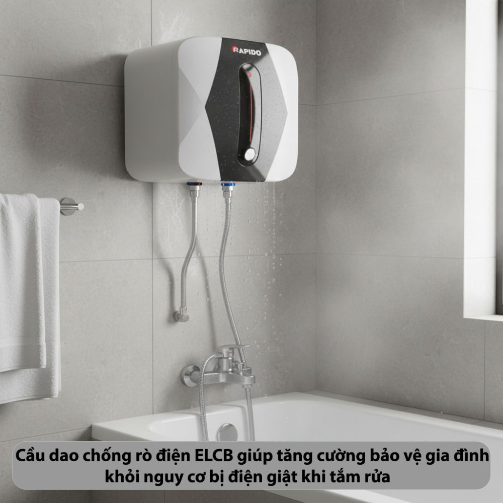 Bình nước nóng Rapido SE20L - Hàng chính hãng